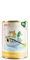 Cat Wet pet food Organic DuckEnergy (Bio-EntenEnergie) 400g 6 Piece Anifit